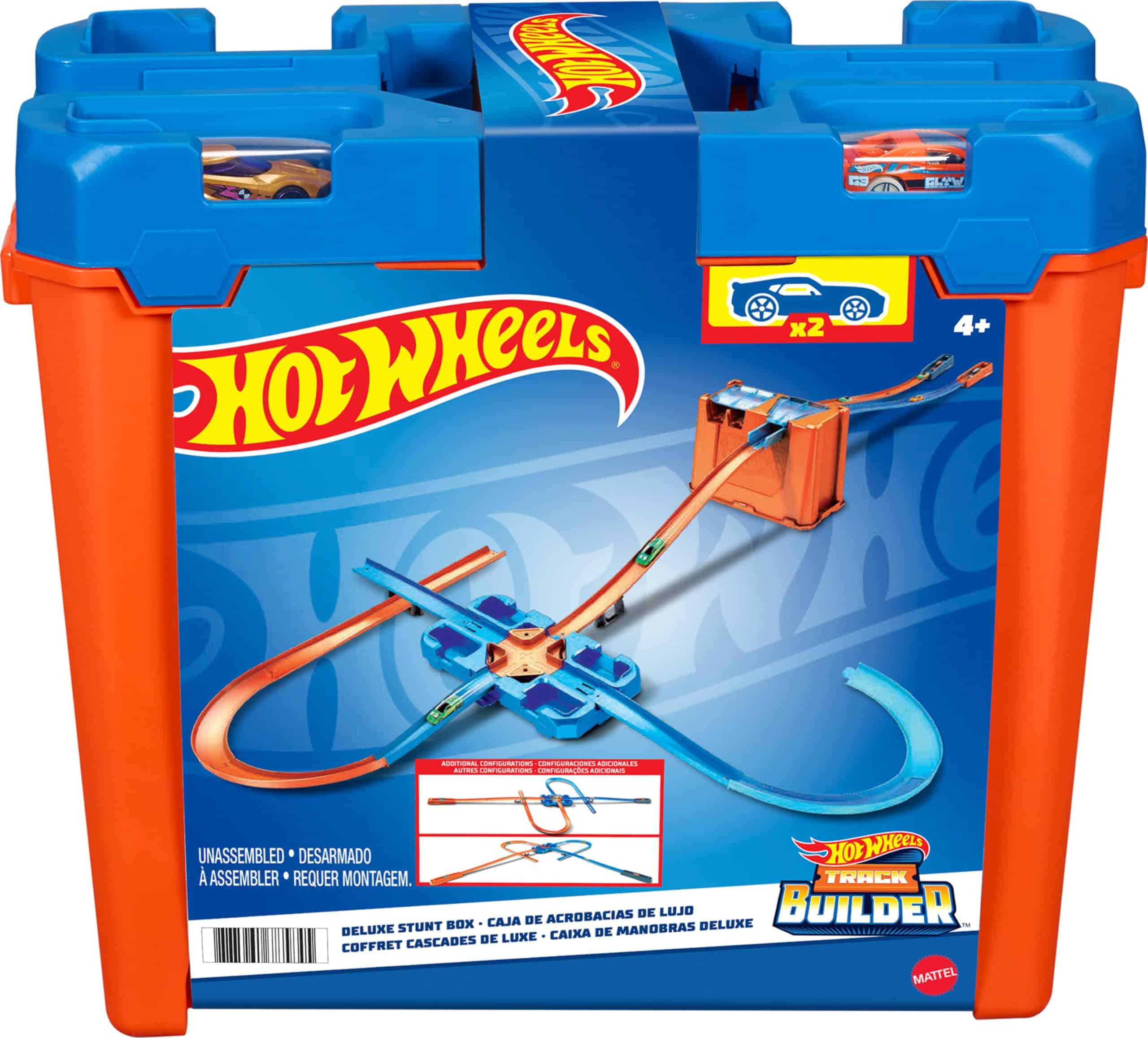 Hot Wheels Track Builder Stunt Box Gift Set