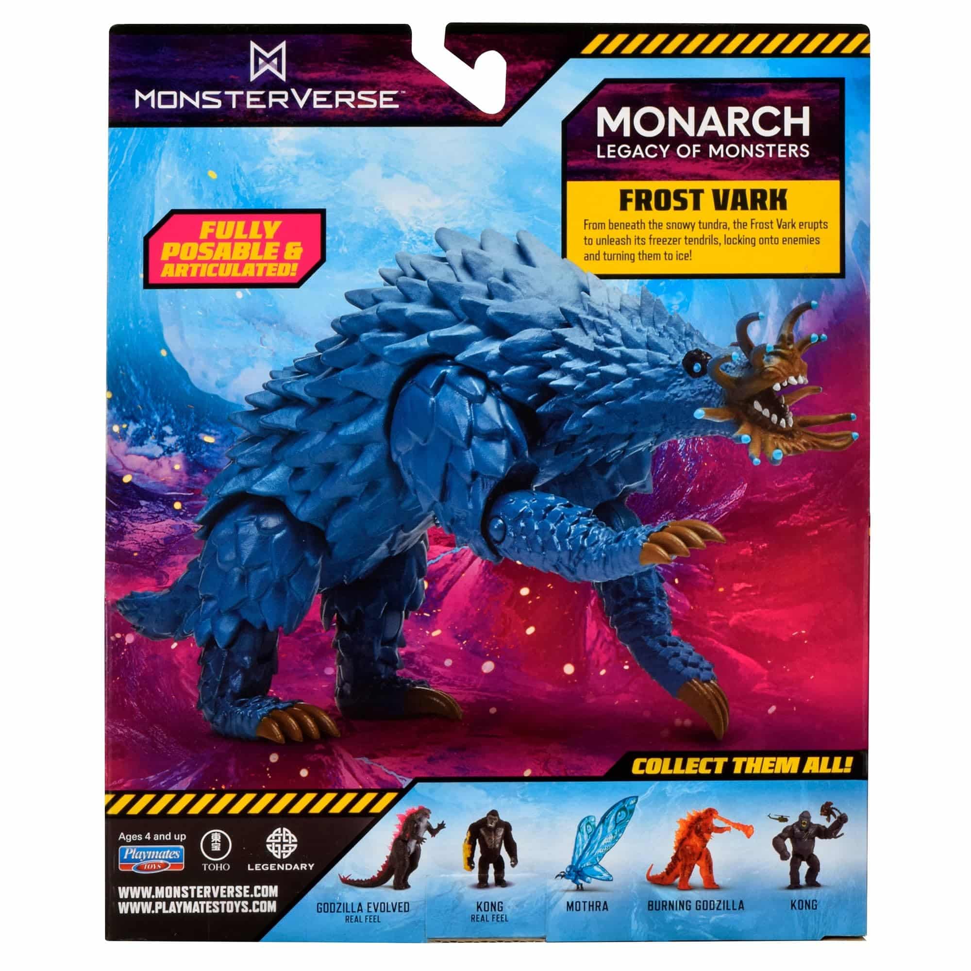 MonsterVerse Frost Vark Action Figure PlayMates - Image 3