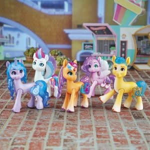 My Little Pony: Make Your Mark Toy Meet The Mane 5 Collection Set with 5 Pony Figures, Gift for Kids Ages 3 and Up