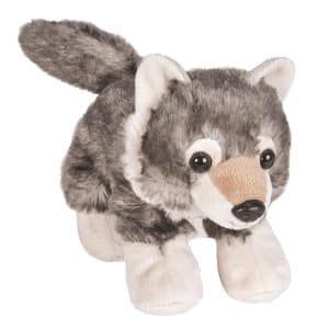 Wild Republic Hug’EMS Wolf, Plush, Stuffed Animal, Plush Toy, Gifts for Kids, 7"