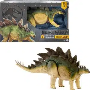 Mattel Jurassic World Hammond Collection Forgotten World Jurassic Park Stegosaurus Extra Large Herbivor Dinosaur Toy