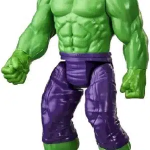 Avengers Marvel Titan Hero Series Blast Gear Deluxe Hulk Action Figure, 30-cm Toy, Inspired byMarvel Comics, for Children Aged 4 and Up