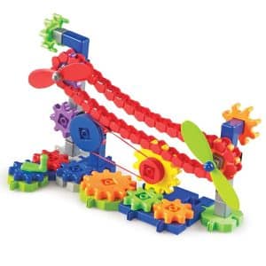 Learning Resources Gears! Gears! Gears! Machines in Motion, STEM, Gear Toy, Puzzle, 116 Pieces, Ages 4+