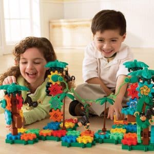 Learning Resources Gears! Gears! Gears! Movin' Monkeys Building Play Set, Puzzle, 103 Pieces, Ages 5+
