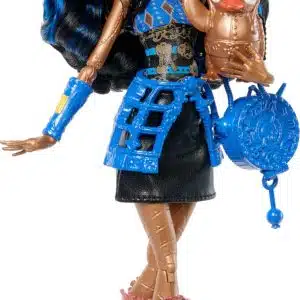 Monster High Boo-riginal Creeproduction Doll, Robecca Steam Collectible Reproduction with Doll Stand, Diary, and Pet Penguin Captain Penny