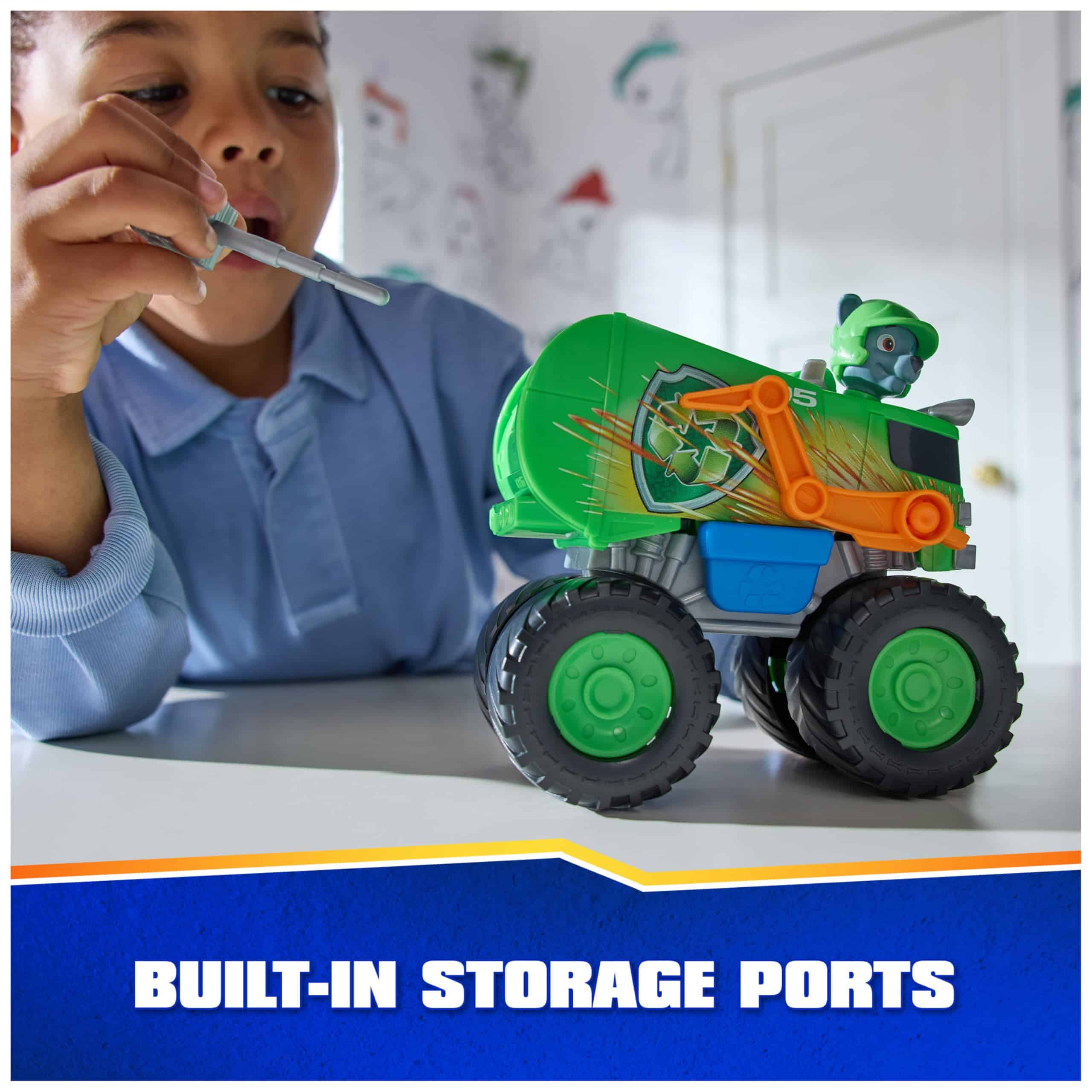 PAW Patrol Toy Vehicle Rocky's Recycling Truck - Image 4