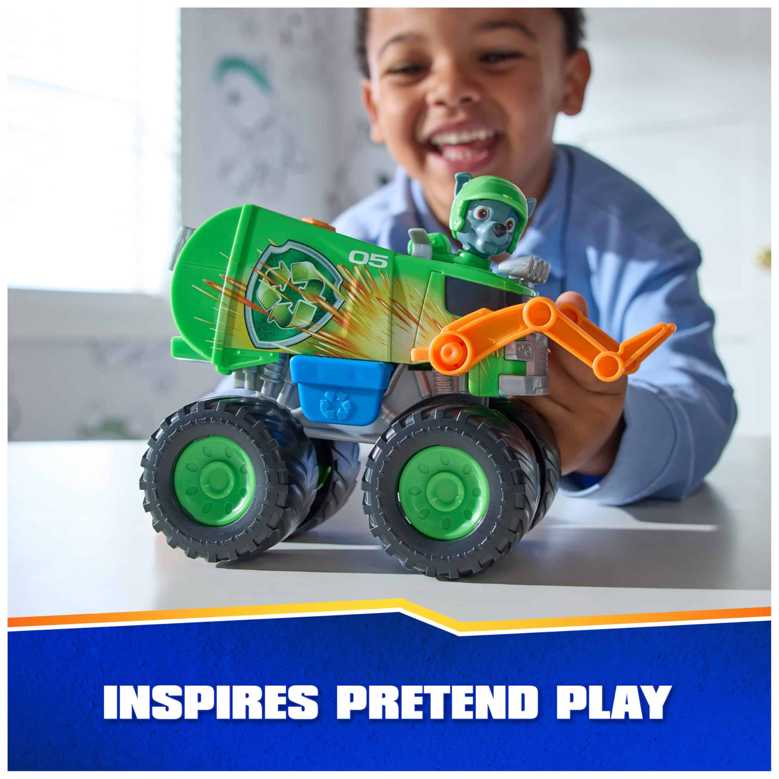PAW Patrol Toy Vehicle Rocky's Recycling Truck - Image 8