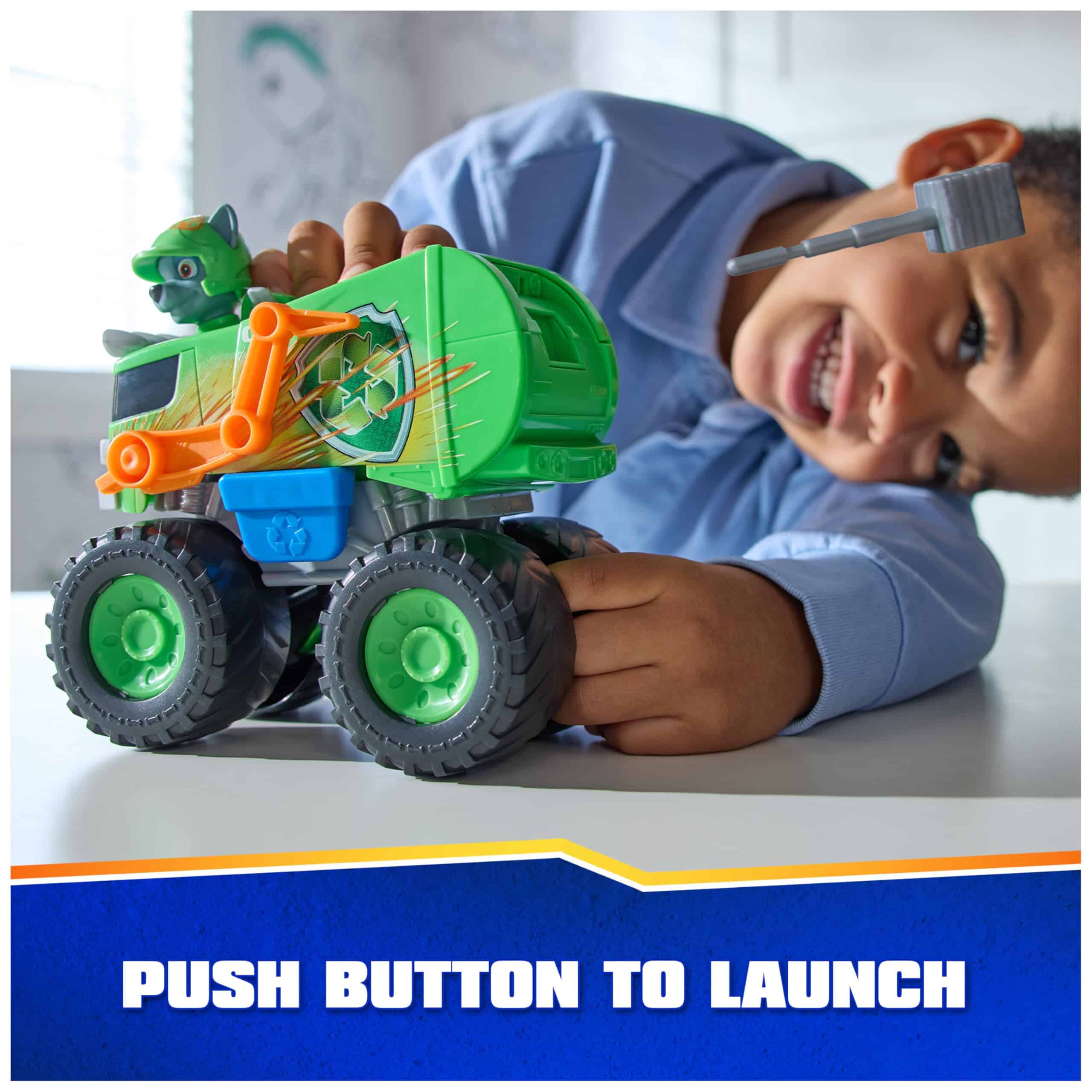 PAW Patrol Toy Vehicle Rocky's Recycling Truck - Image 3