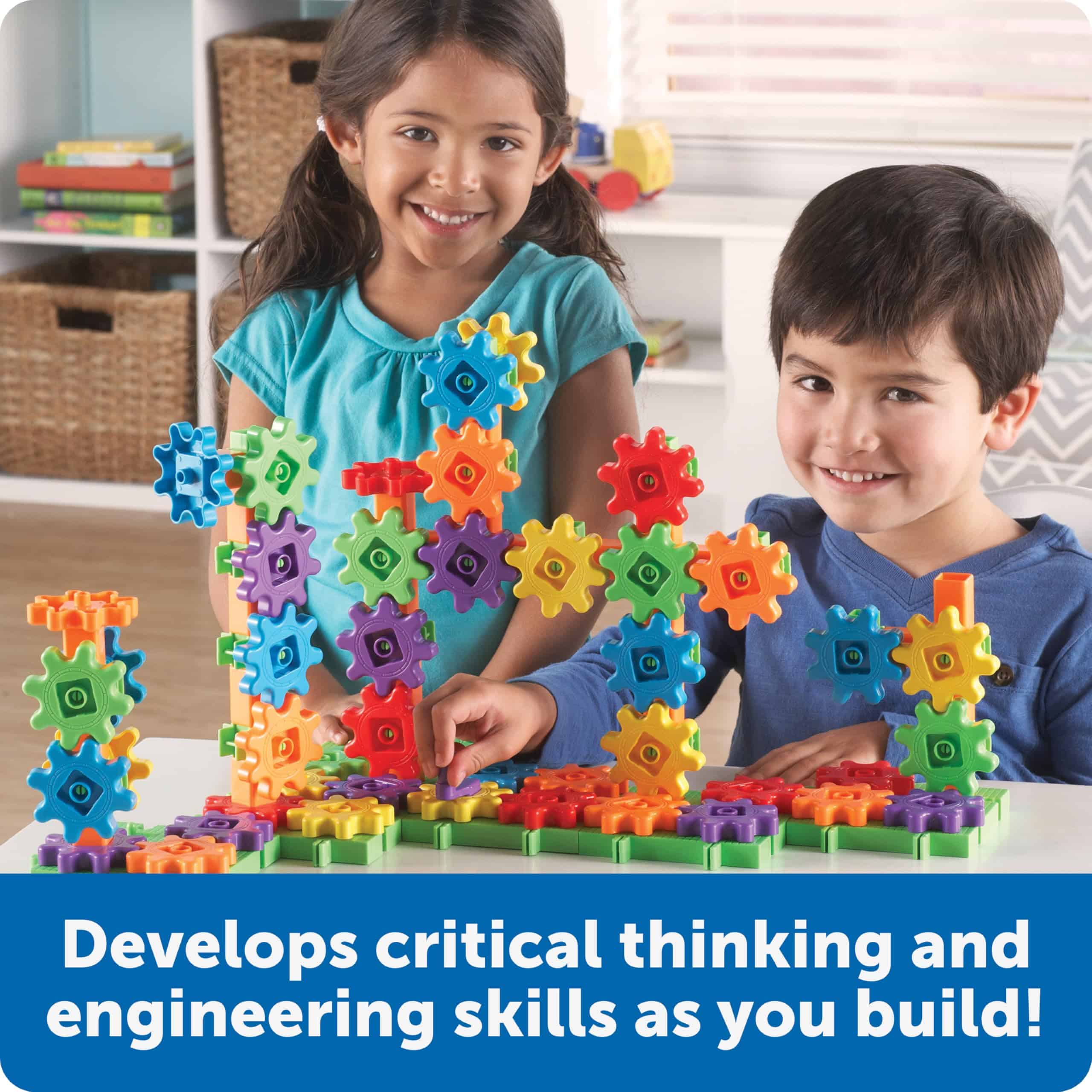 Gears! Gears! Gears!® 100-Piece Deluxe Building Set - Image 3