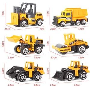 Construction Toys Construction Truck for Boys Kids Excavator Toys Forklift Vehicle Cars for 3 4 5 6