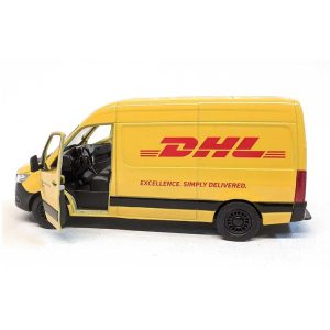 KiNSMART 5" Mercedes-Benz Sprinter DHL Delivery Van 1:46 Scale