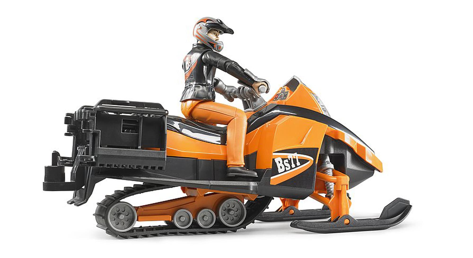 Bruder Snowmobile with Driver & Accessories - Image 3