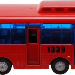 Tayo the Little Bus 120 Metal Die-Casting Bus Toy Push and Go Play Vehicles Toy & Games for Kids, Girls & Boys Animation Character Friends (GANI The Red Bus)