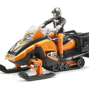 Bruder Snowmobile with Driver & Accessories