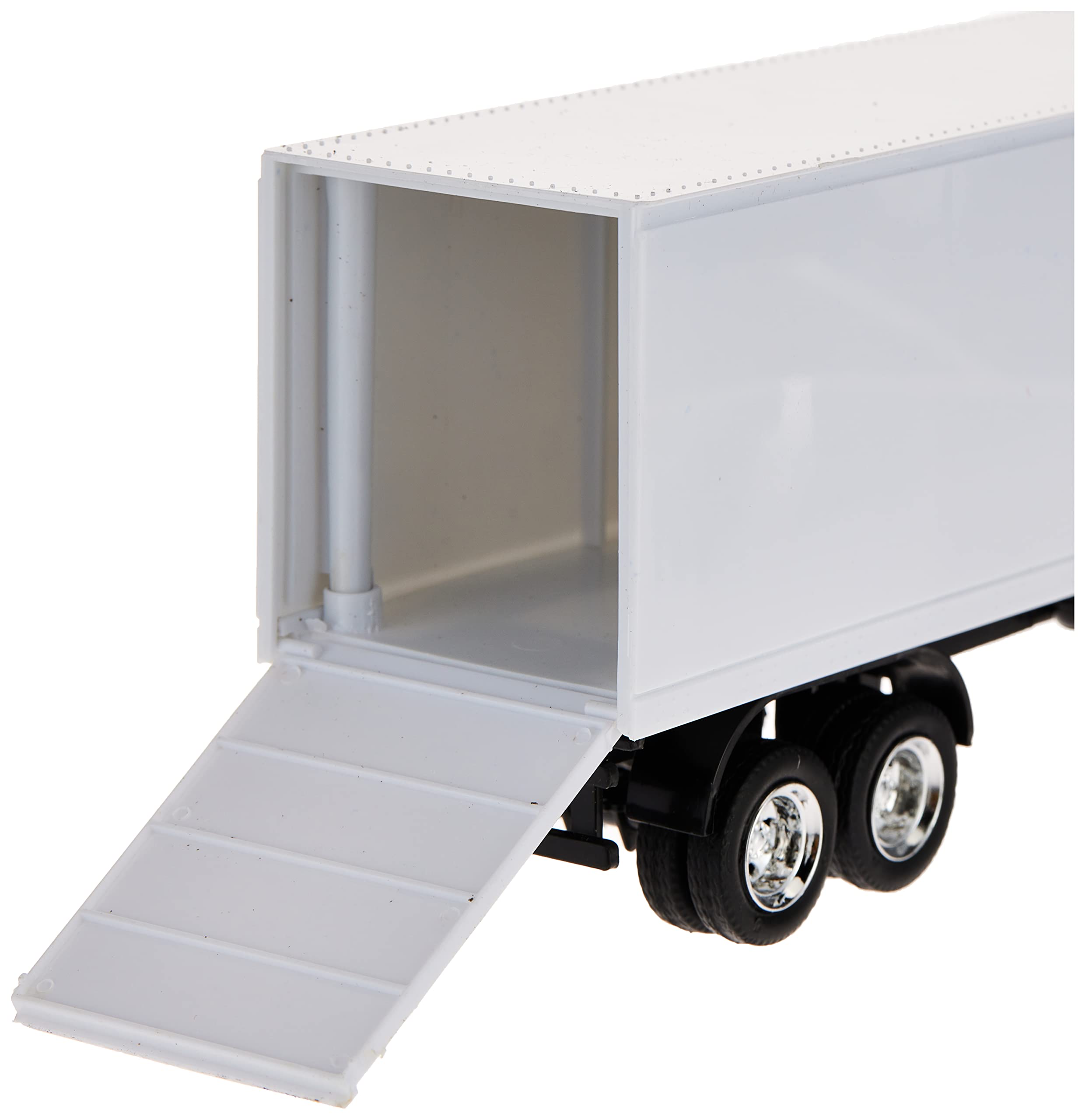 Kenworth W900 Plain White Unmarked 1/43 by New Ray 15843 - Image 2