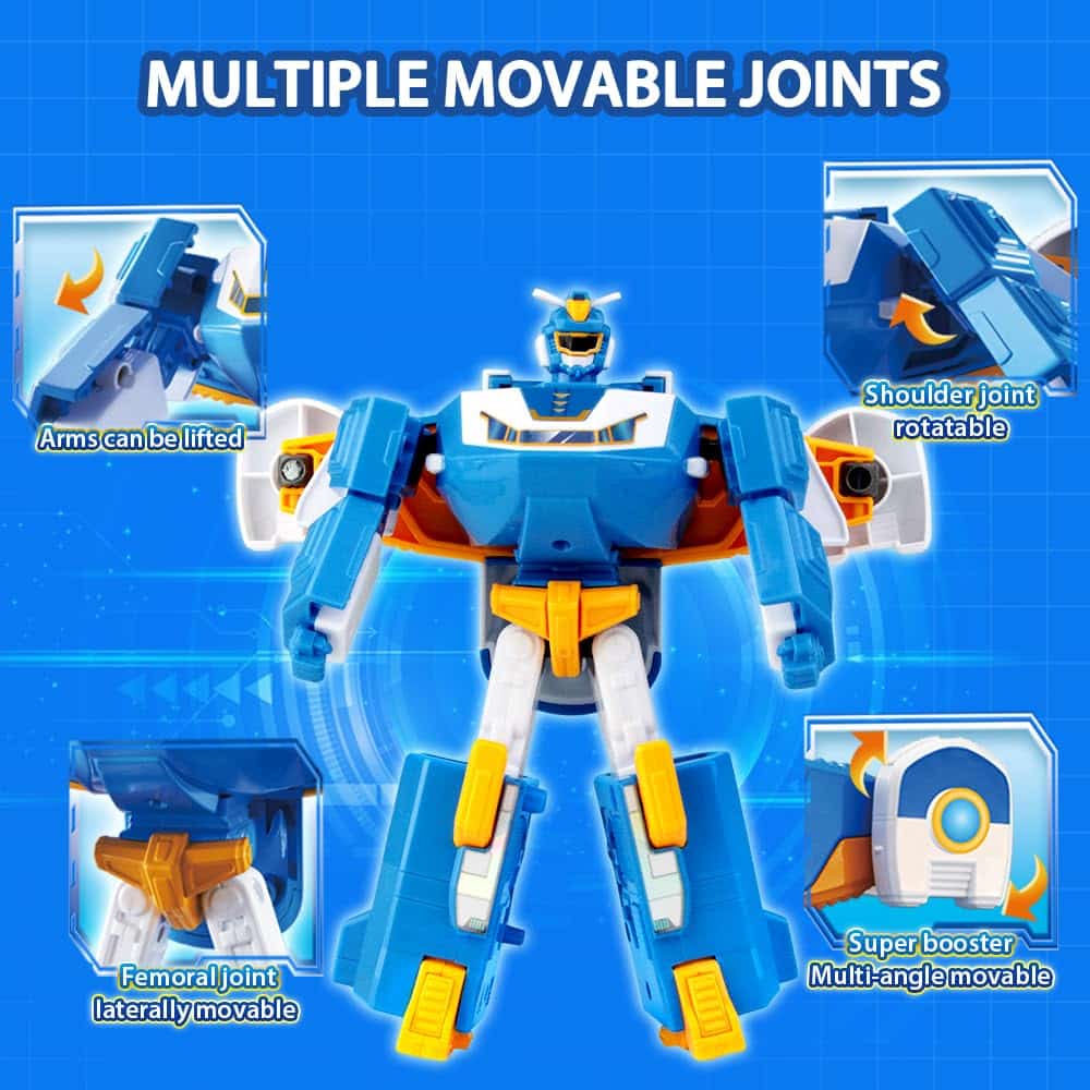 Super Wings Mini World Aircraft Robot - Image 2