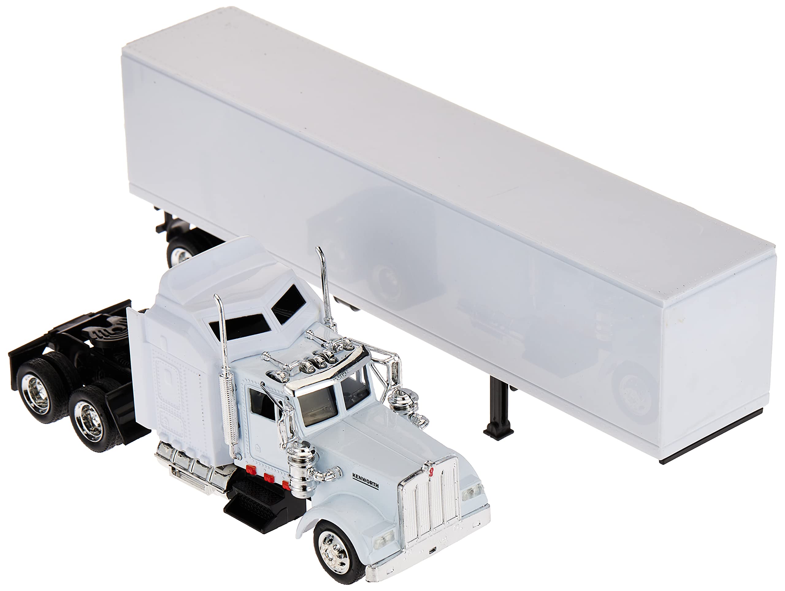 Kenworth W900 Plain White Unmarked 1/43 by New Ray 15843