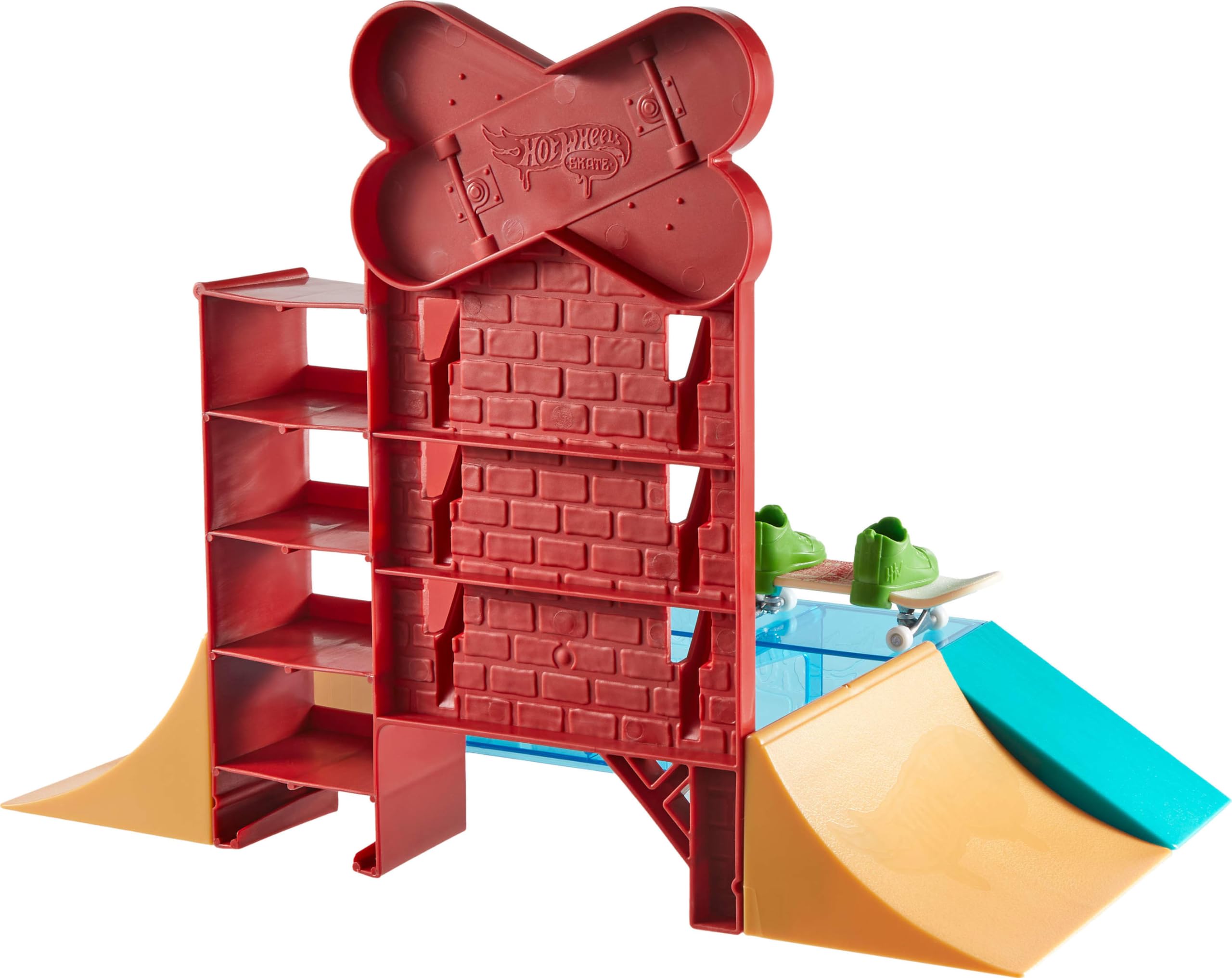 Hot Wheels Skating Skateboard Shop (1 Unit with Shoes) Vehicle Toy - Image 5