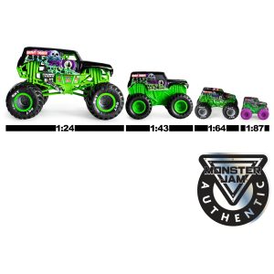 Monster Jam, Official Salvager Vs. Double Decker Die-Cast Monster Trucks, 1:64 Scale, Kids Toys for Boys Ages 3 and up