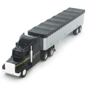 John Deere ERTL with Grain Trailer, 1:64 Scale