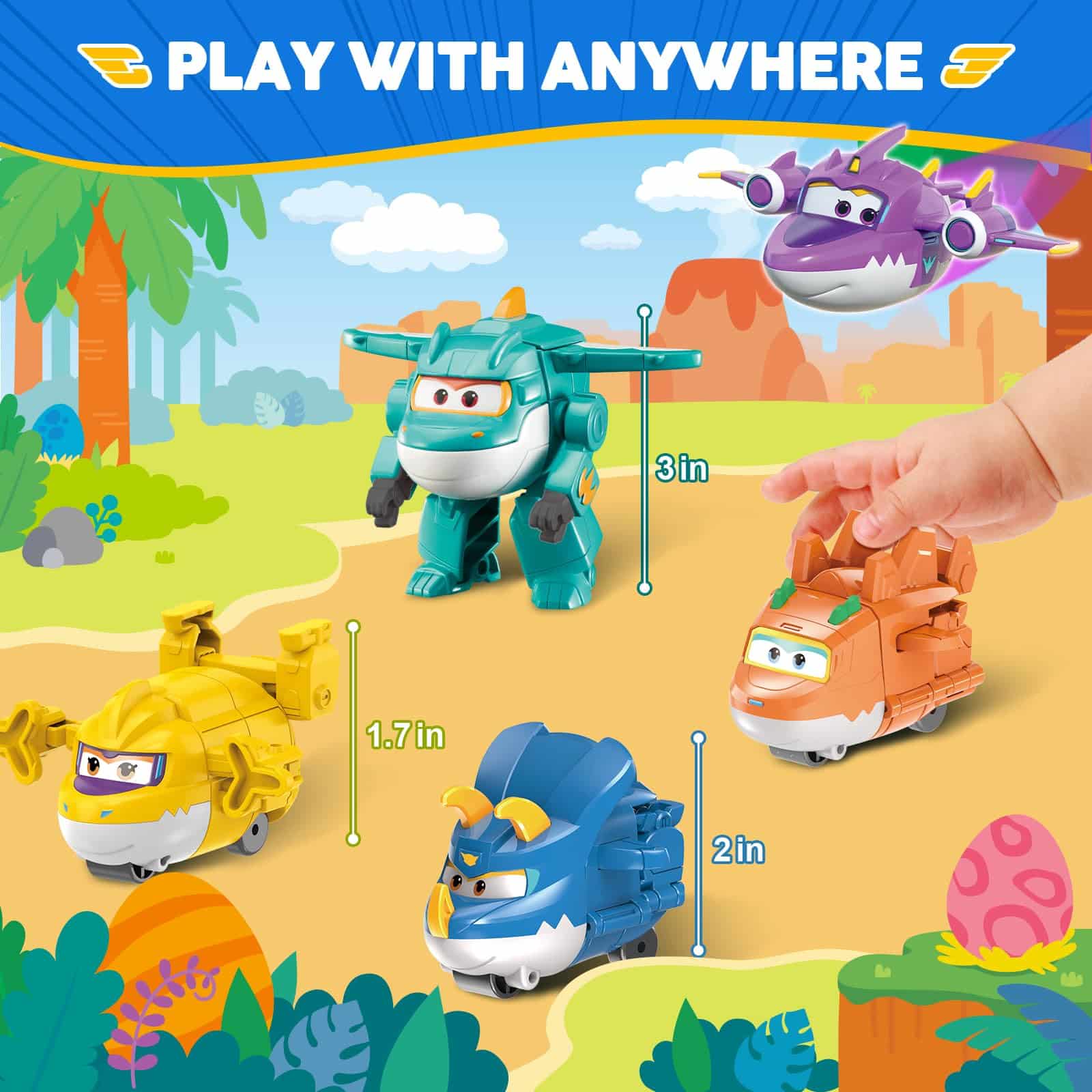 Super Wings Dinosaur Collector Pack - Image 5