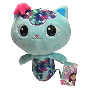 DREAMWORKS GABBY'S DOLLHOUSE - Large 25-35cm Super Soft Gift Quality Embroidered Plush - (Mercat)
