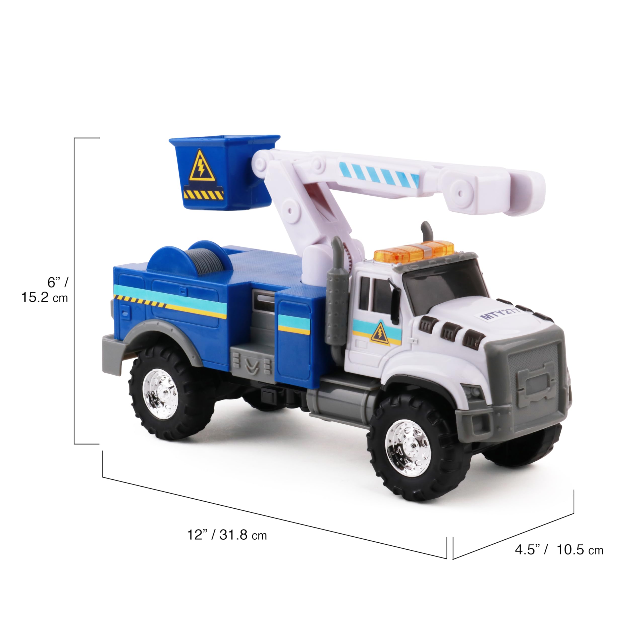 Mighty Fleet 57127 Rescue Force Tough CAB Cherry Picker - Image 3