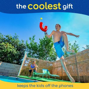 Pindaloo Skill Toy. The Latest Craze to Hit The U.S.A. for Kids, Teens and Adults. Lots of Fun, Develops Motor Skills, Hand/Eye Coordination and Confidence. for Indoor and Outdoor Play (Red)
