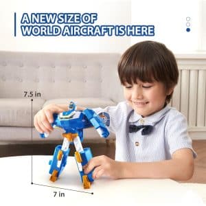 Super Wings Mini World Aircraft Robot