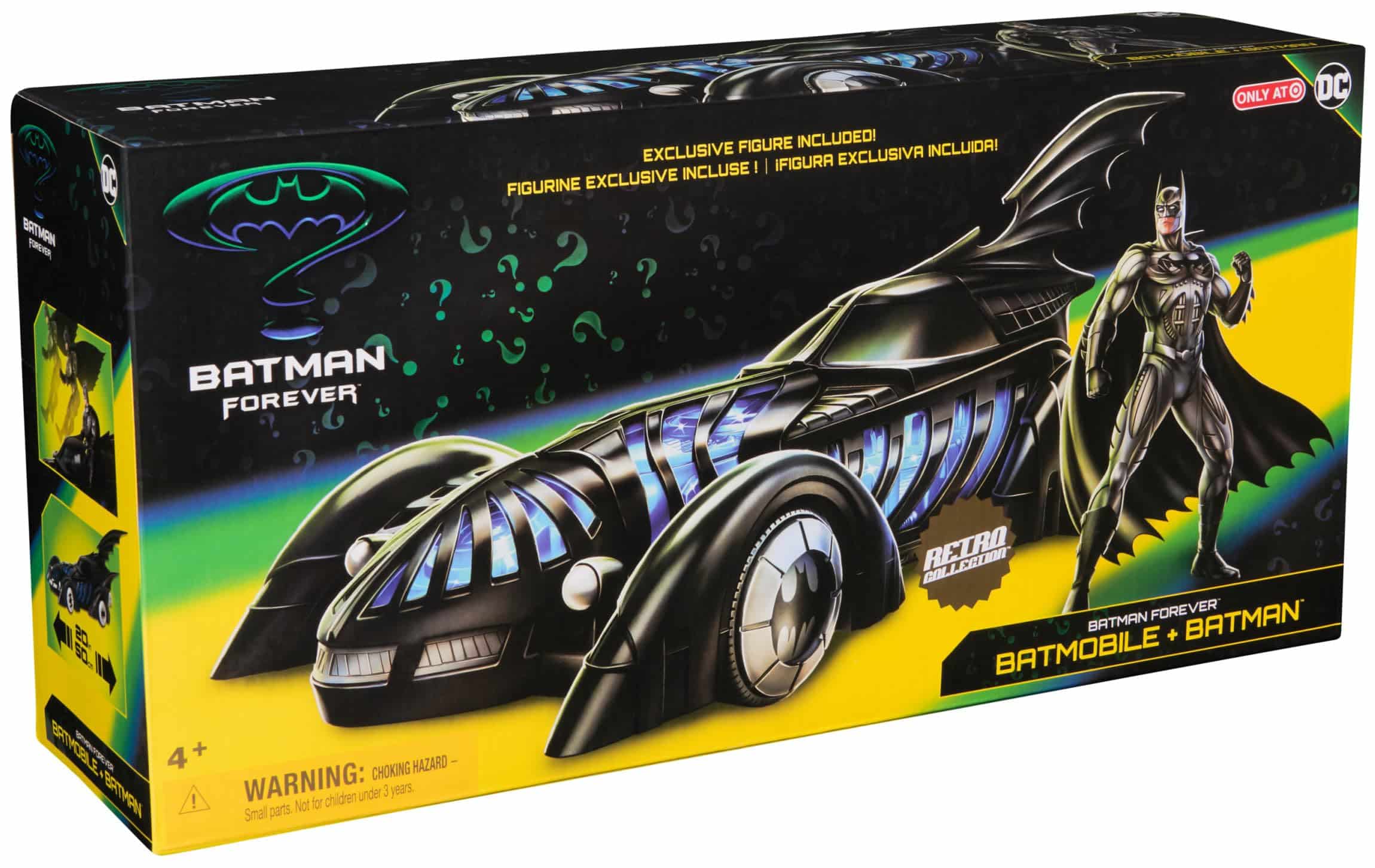 dc comics Toy Vehicle Retro Batmbile aNd Figure - Image 7