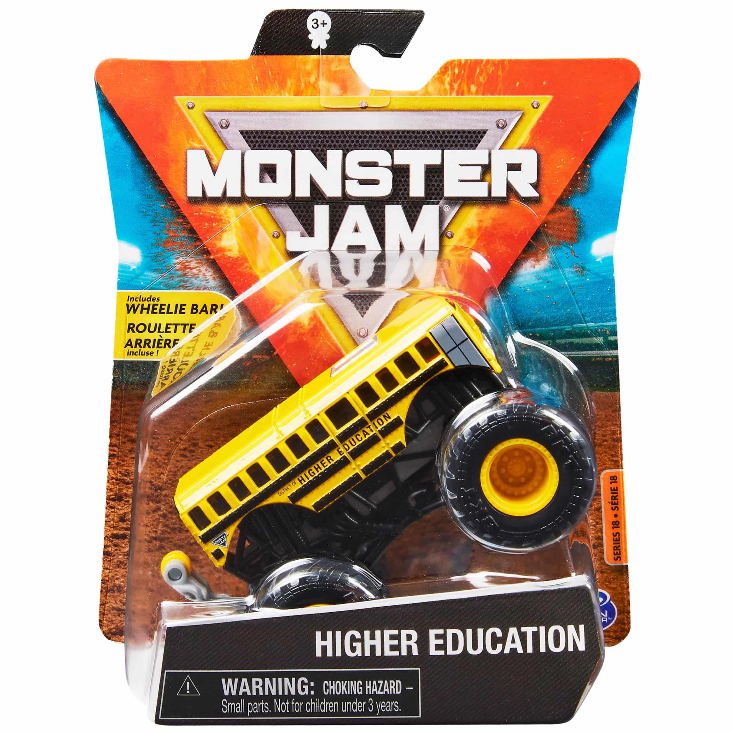 Monster Jam, Official Higher Education Monster Truck, Die-Cast Vehicle, Arena Favorites Series, 1:64 Scale - Image 4
