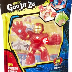 Heroes of Goo JIT Zu Licensed Marvel Hero Pack - Iron Man, Multicolor (41056)