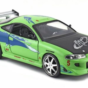 Jada Toys Fast and Furious Mitsubishi Eclipse 1:24 Scale Hollywood Ride Diecast Model Car