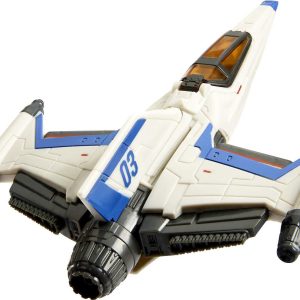Disney Pixar Lightyear Hyperspeed Series XL-03 Spaceship & Buzz Lightyear Figure, 6.3 Inch Long Vehicle & 1.25 Inch Figure, Toy 4 Years & Up