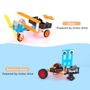 STEM Toys for Kids Ages 8-12 | STEM Robot Building Kit, Science & Engineering Crafts with Motor & Tools | Educational Learning Activities | Christmas Birthday Gifts for Boys and Girls
