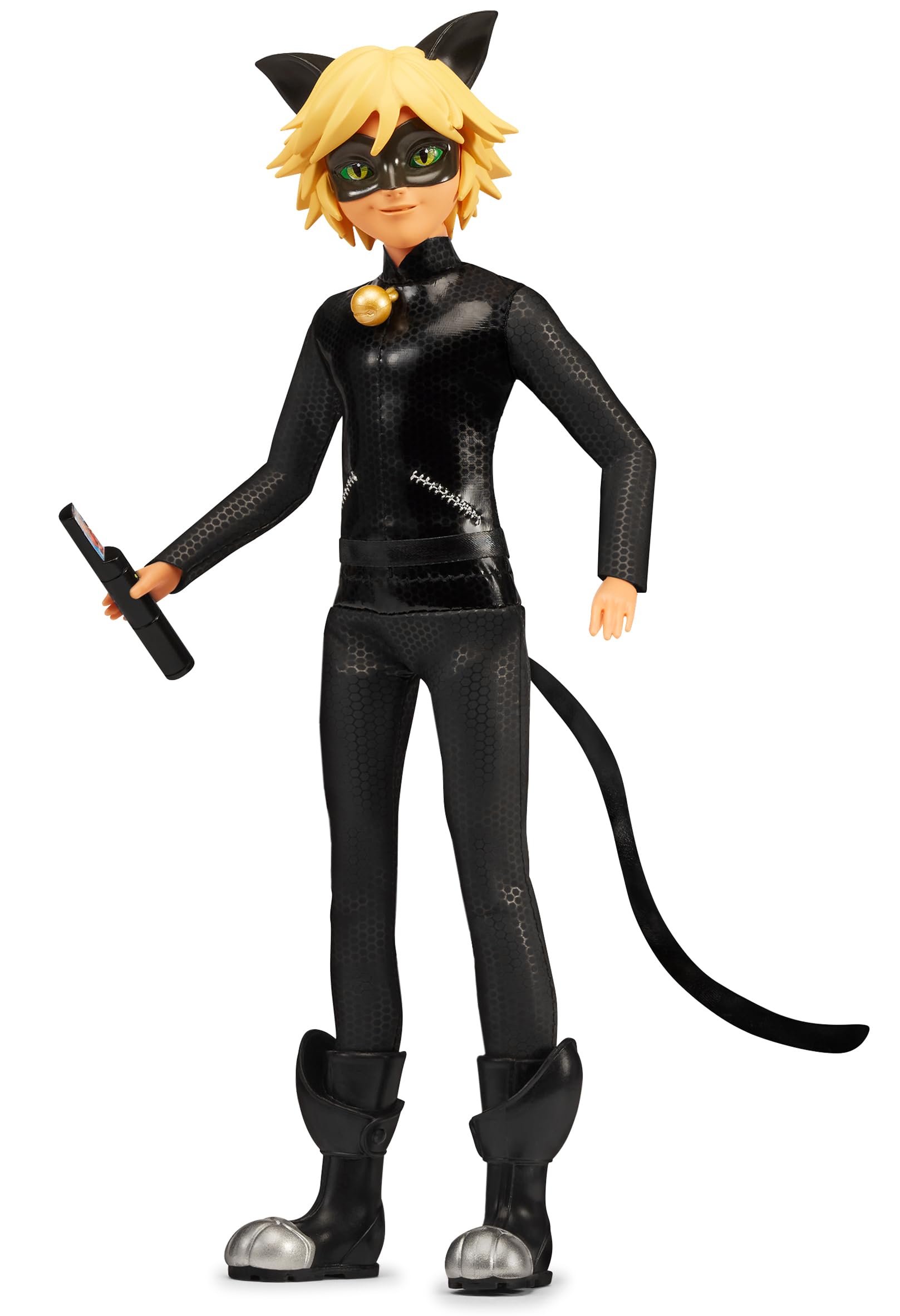 Miraculous Ladybug and Cat Noir Toys Cat Noir Fashion Doll | Articulated 26cm Cat Noir Doll with Accessories Kwami | Teen Superhero Cat Noir Figurine | Bandai Dolls Range - Image 2