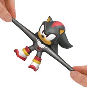 Heroes of Goo JIT Zu Sonic the Hedgehog, Chaos Emerald Shadow, Expandable Heroes, Squeeze the Shadow Body to Reveal the Emerald of Chaos in his Goo.