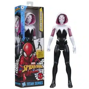 Marvel Spider-Man Titan Series Ghost Spider Action Figure (Scale 30 cm), Superhero Toy for Children from 4 Years