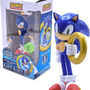 Buildable Sonic the Hedgehog [Sonic] Figure │ 4″ Collectible Toy, Interchangeable Arms & Accessories, Ages 6+