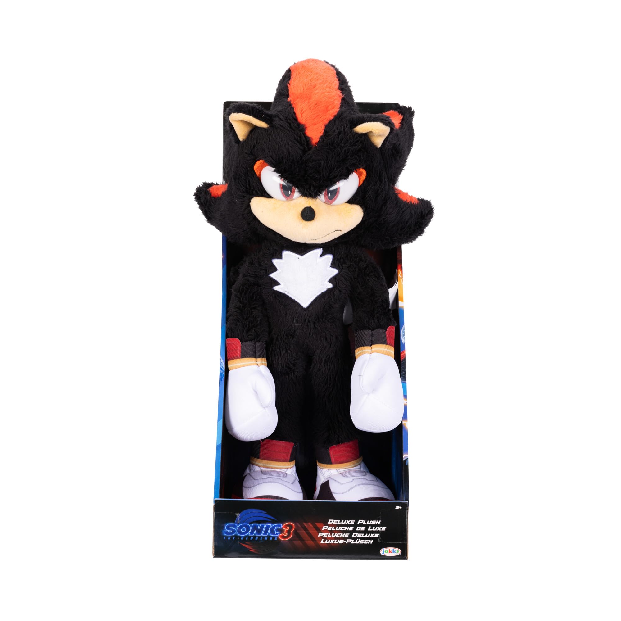 Sonic 3 Movie- 13" Deluxe Plush - Shadow