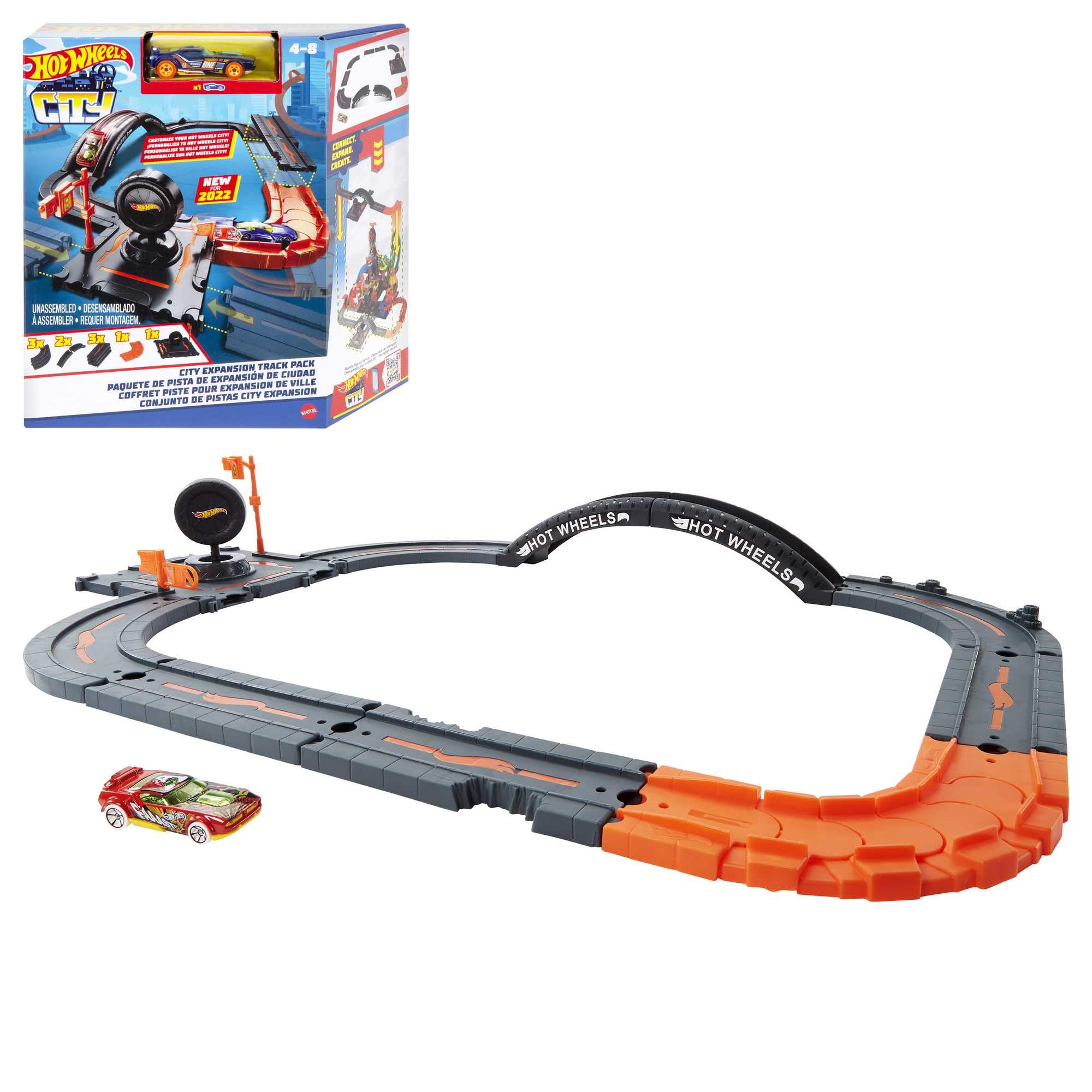 Hot Wheels Mattel - City Track Playset - Image 4