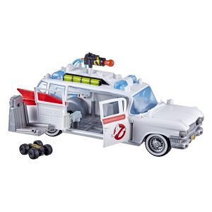 Ghostbusters - Ecto-1 Playset - Car with Moving Wheels And Doors - Blaster Seat And Projectile - Movie Inspired - Ghostbusters: Afterlife - Collectible Toys for Kids - Boys and Girls - E9563 - Ages 4+
