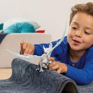 Schleich Eldrador Creatures, Dragon Toys for Boys and Girls, Mythical Creatures Toy, Ice Dragon Action Figure with Movable Wings, Ages 7+