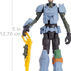 Buzz Lightyear Disney Jr. Zap Patrol Mo Space Ranger Action Figure Astronaut (5 Inch) with Accessories, 4 Years and up