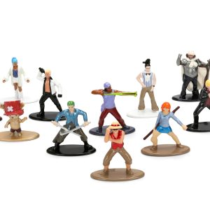 Jada Nano Metalfigs One Piece Netflix 12-Pack Series 1 Die-cast Collectible Figures