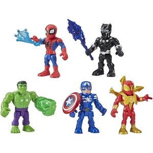 Playskool Heroes Marvel Super Hero Adventures Figure 5-Pack