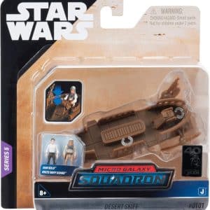 STAR WARS Micro Galaxy Squadron Desert Skiff Mystery Bundle - 3-Inch Light Armor Class and Scout Class Vehicles with Accessories