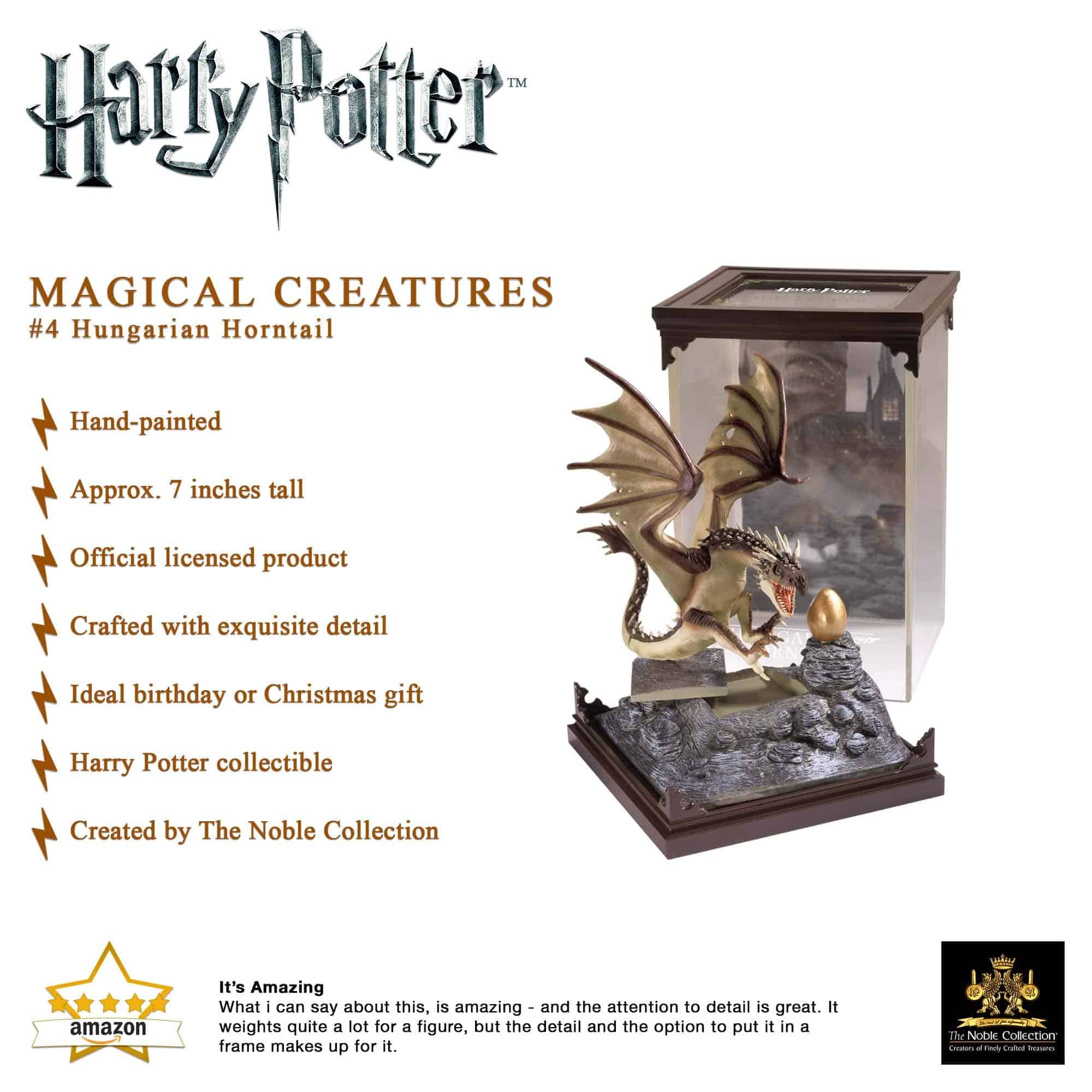 The Noble Collection Magical Creatures-Hungarian Horntail - Image 2