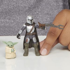 STAR WARS Toys Mission Fleet 2.5-Inch-Scale Action Figure 10-Pack, 19 Accessories, with Darth Vader, Luke Skywalker and Grogu, Ages 4 and Up