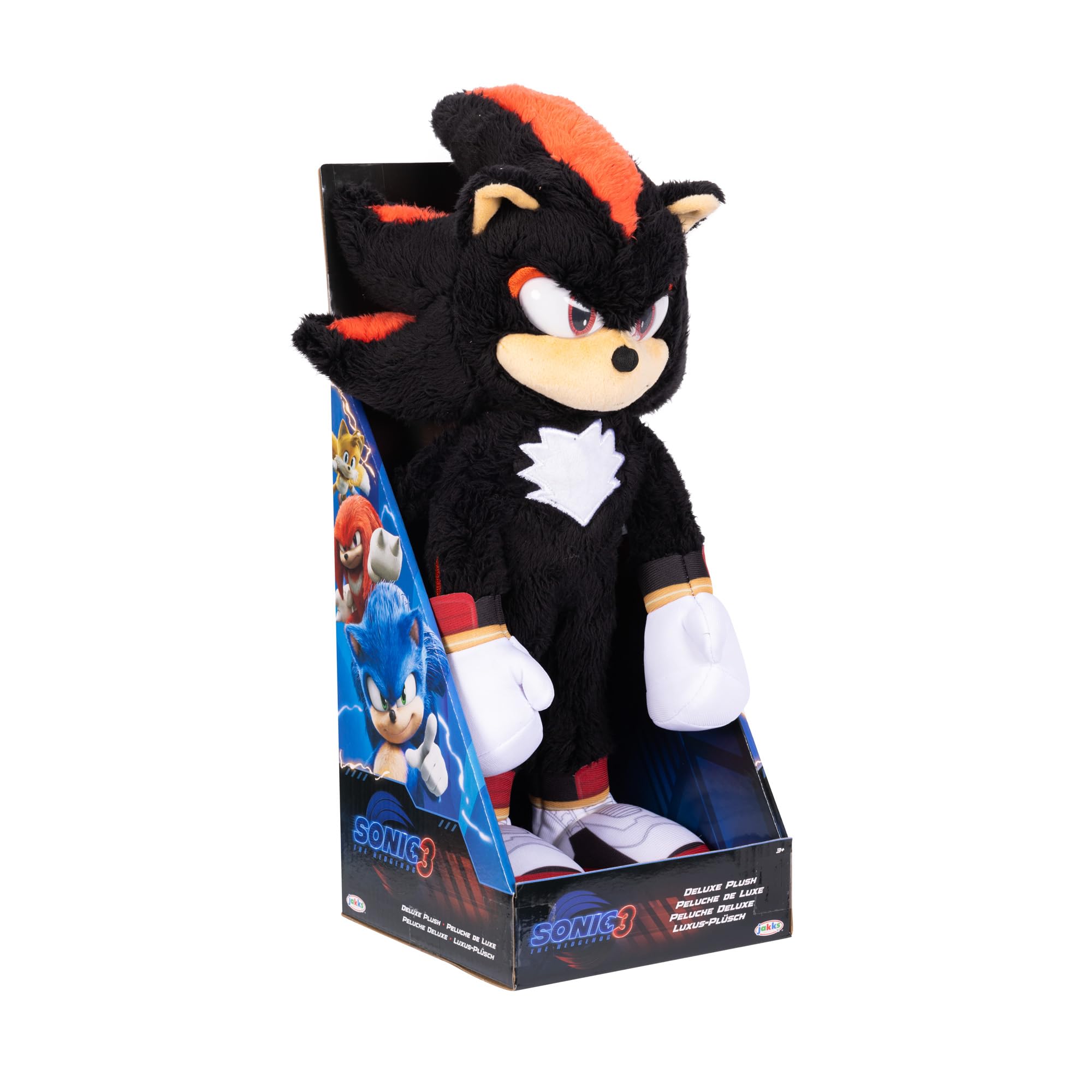 Sonic 3 Movie- 13" Deluxe Plush - Shadow - Image 3